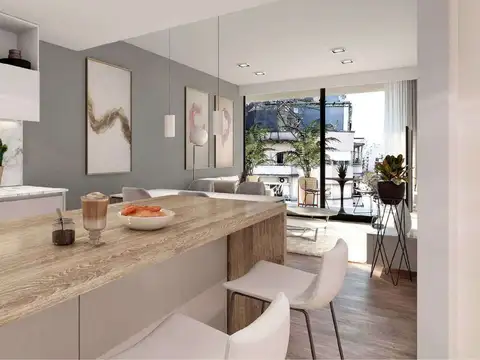 Departamento 3 ambientes con 2 baños