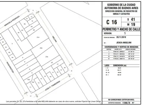 Terreno en Venta en Coghlan, USD 300.000