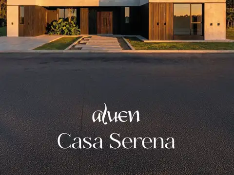 Casa 3 ambientes Aluen Barrio Privado