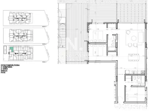 Departamento en Alquiler Temporal de 4 ambientes