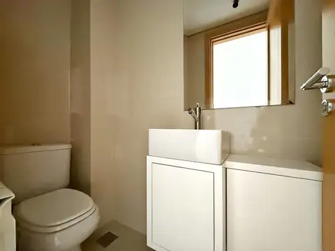 Departamento 2 ambientes con 2 baños