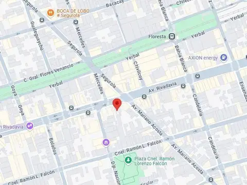 Terreno en Av. Rivadavia 8400 - Floresta p/edificar 4200m²
