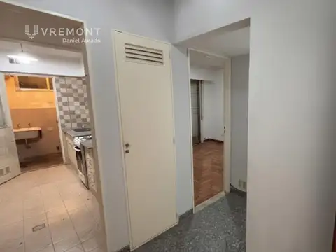 Departamento 2 ambientes con 1 baño