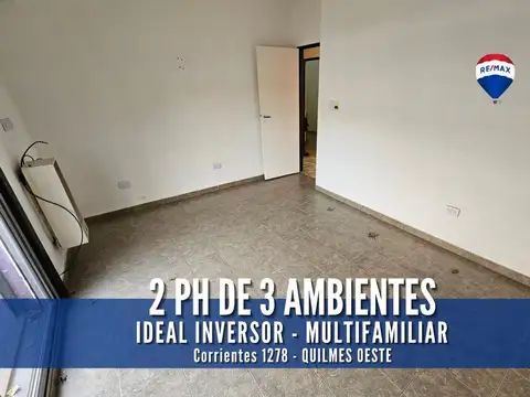 DOS PH DE 3 AMB. IDEAL INVERSOR O MULTIFAMILIAR