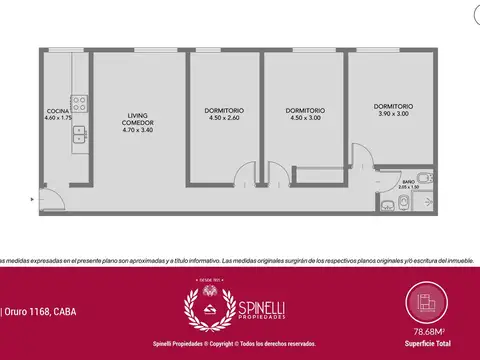 Departamento en Venta en San Cristóbal, USD 135.000
