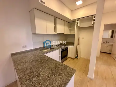 Departamento 2 ambientes con 1 baño
