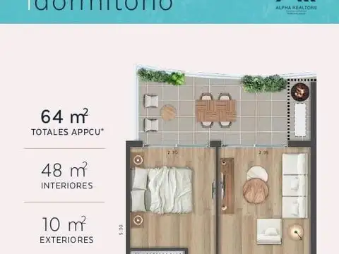 Apartamento en venta en Malvin