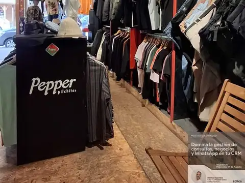 Fondo de comercio en venta  sobre Av. San Martín