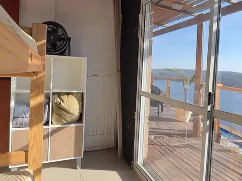 VENTA TERRENO +CABAÑA CON COSTA AL  LAGO EMBALSE