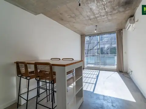 Departamento 2 ambientes con 1 baño