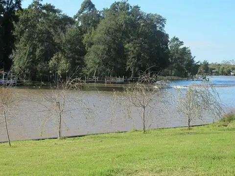 Lote Al Rio en venta San Juan - Villanueva - Tigre