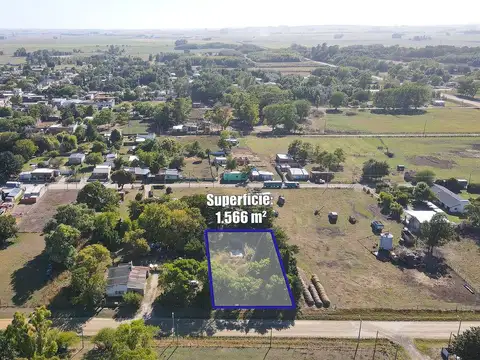 Terreno en Venta de 1566,0 m2