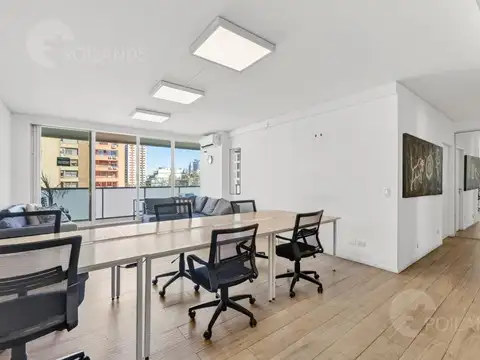 Venta Departamento para oficina 3 ambientes cochera full amenities BE Libertador