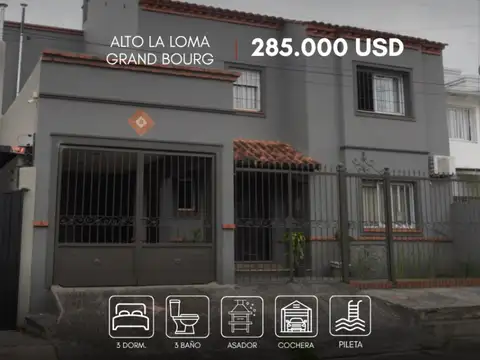Casa en venta en Alto La Loma, Grand Bourg, Salta Capital
