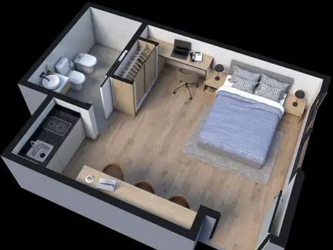 Departamento en Venta de Monoambiente