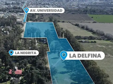 LIQUIDO TERRENO A LA VENTA VILLA MARIA BARRIO LA DELFINA