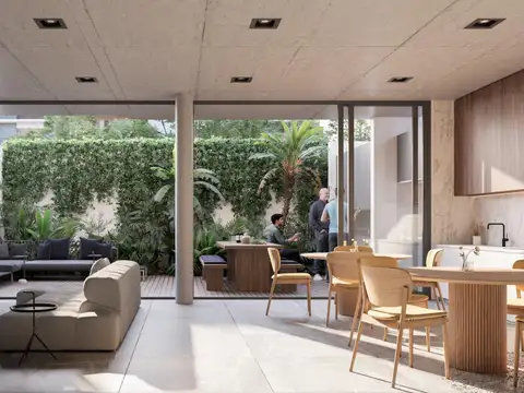 Departamento 3 ambientes con 2 baños