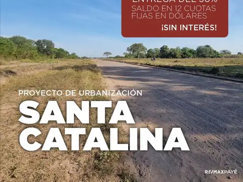 VENTA DE LOTE CORRIENTES CAPITAL B° SANTA CATALINA