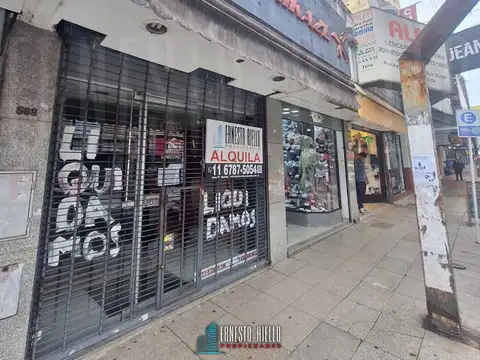 ALQUILER AMPLIO LOCAL COMERCIAL DE 100 MTS EN PLENO QUILMES CENTRO.