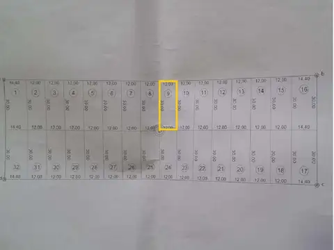 Terreno en Venta de 360,0 m2