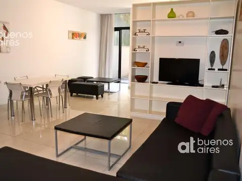 Departamento monoambiente en Recoleta con Loft, terraza y amenities.