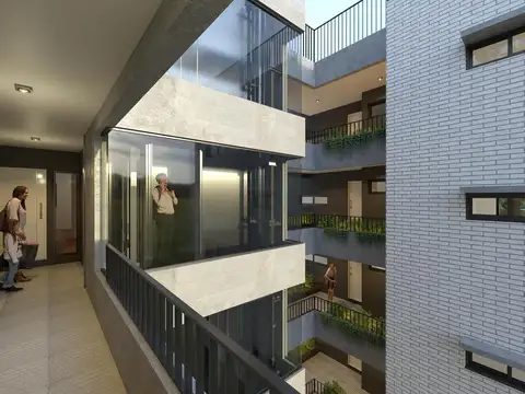 Departamento 3 ambientes con 2 baños