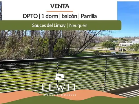 VENTA DEPARTAMENTO 1 DORMITORIO| BARRIO PRIVADO SAUCES DEL LIMAY| NEUQUEN