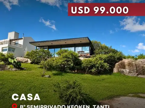 Venta Casa De Diseño Con Pileta En Barrio Semi Privado Keoken - Tanti
