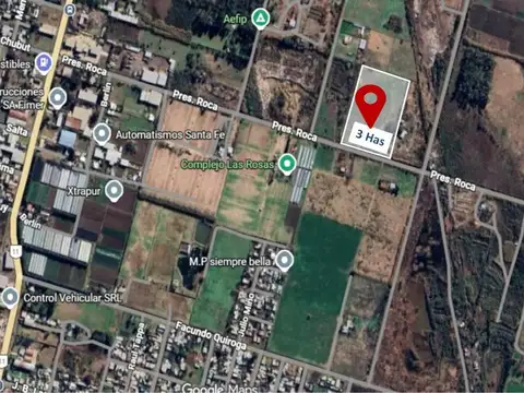 Terreno de 3 Hectáreas en RECREO SUR