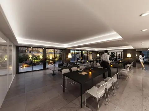 Departamento en venta en Barracas de 28,90 m2  monoambiente a estrenar.