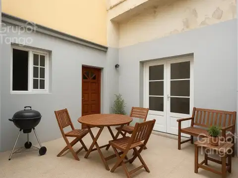 Venta Departamento Dos Ambientes Almagro Sur Planta Baja Patio Apto Credito