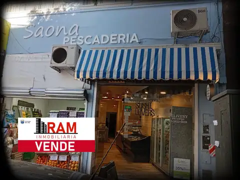 Excelente Pescaderia para continuar trabajando en Belgrano.