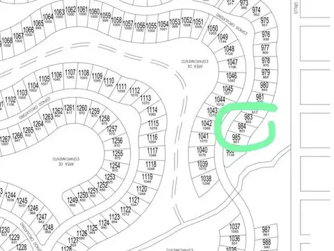 Terreno en Venta de 802,0 m2