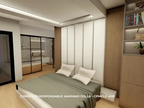 Departamento 2 ambientes con 1 baño