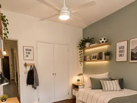 Departamento 3 ambientes con 1 baño