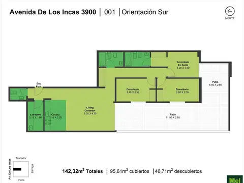 Avenida De Los Incas 3900