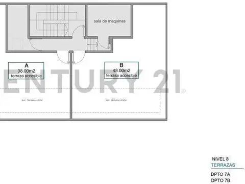 Departamento en Venta de 2 dormitorios