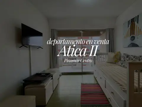 Depto de 2 ambientes en pleno centro de Pinamar