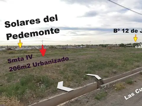 Terreno en Venta 10  mts Frente