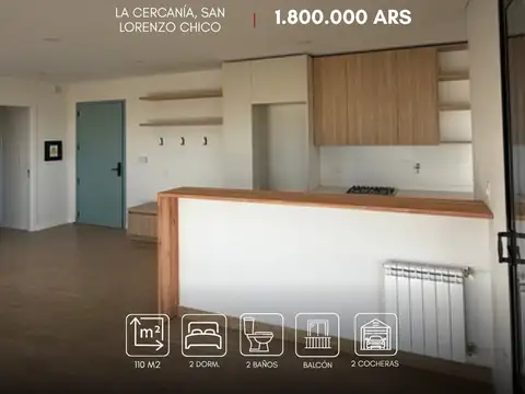 Departamento en alquiler en La Cercanía, San Lorenzo Chico, Salta