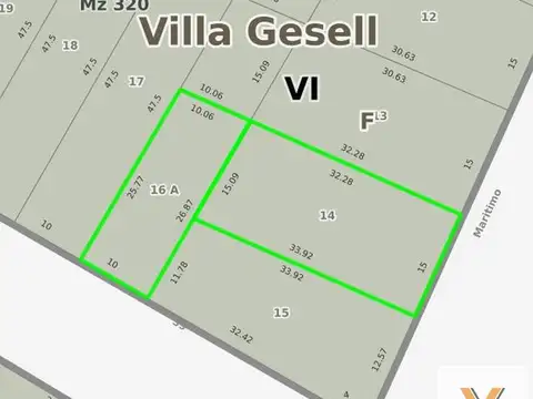Terreno en Venta de 760,0 m2