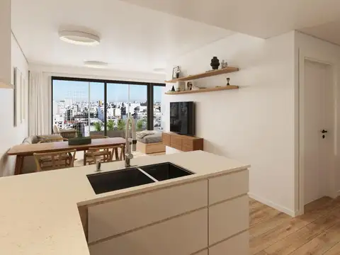 Paraguay 5442, Palermo | Ambiente divisible, balcón terraza