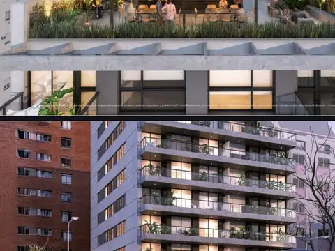 VENTA PALERMO DEPTO 3 AMB AL FRENTE BALCON AMENITI