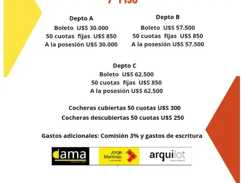 Departamento en Venta en Morón, USD 75.000