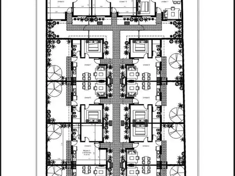 Depto Tipo Casa 2 ambientes con 1 baño