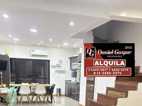 ALQUILER – HERMOSA CASA 4 AMBIENTES CON GARAGE – EN IMPECABLES CONDICIONES