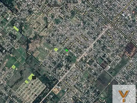 Terreno en Venta 26  mts Fondo