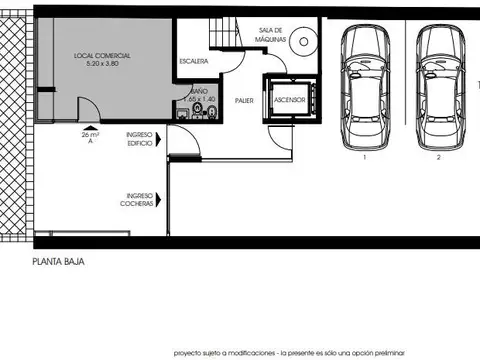 Departamento en Venta de 2 dormitorios
