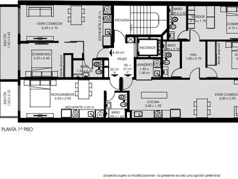 Departamento en Venta en Centro, USD 127.500