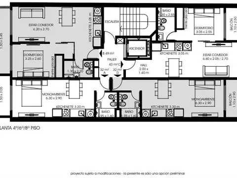 Departamento en el centro de la ciudad de Rosario
